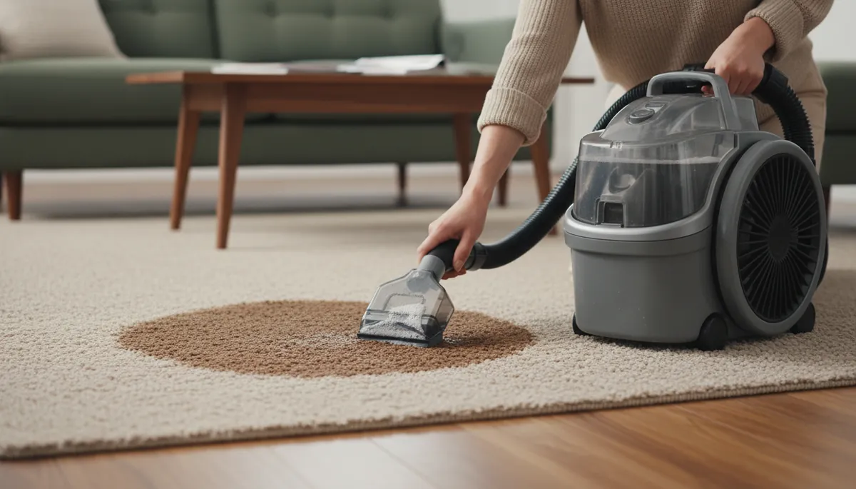 Pourquoi mon tapis reste humide après le passage de la shampouineuse